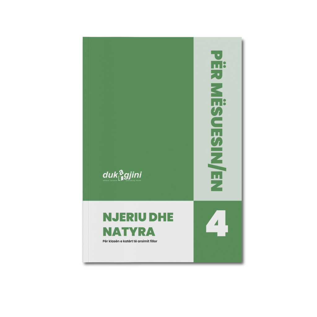 NJERIU DHE NATYRA 4 (LIBËR PËR MËSUESIN/EN) – dukagjinibotime.com